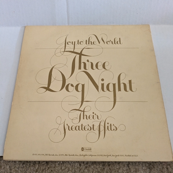 Three Dog Night - “Joy To The World” Vinyl LP - Picture 2 of 4